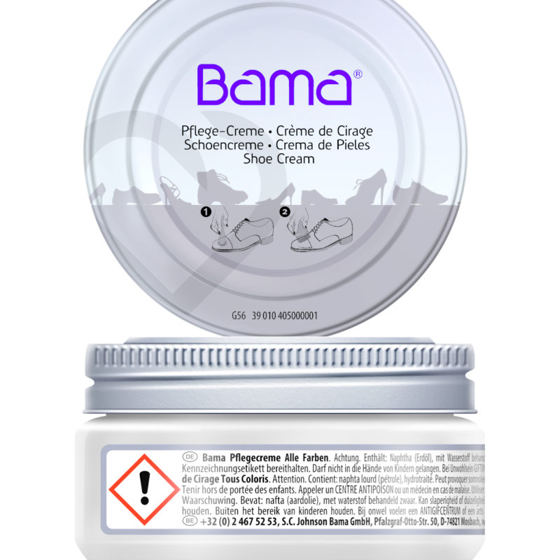 34 G56 B 422 C 001 Bama Pflegecreme Alle Farben DE FR NL LR