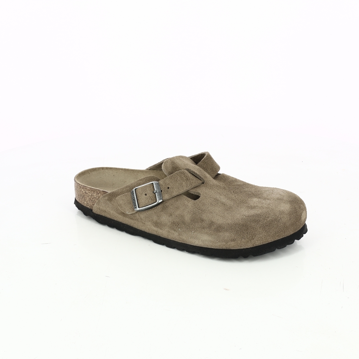 Boston Suede Leather Dark Tea